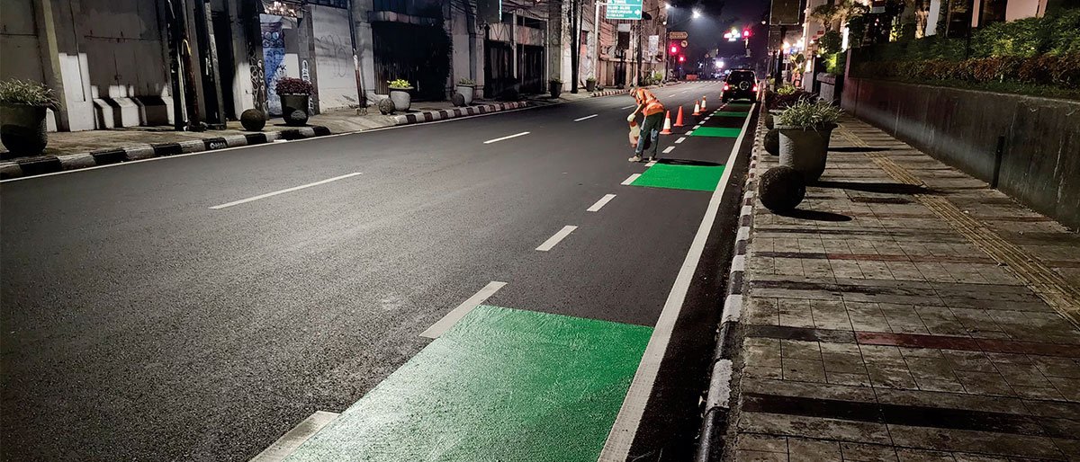 Permalink to: PEMBUATAN MARKA JALAN COLDPLASTIC